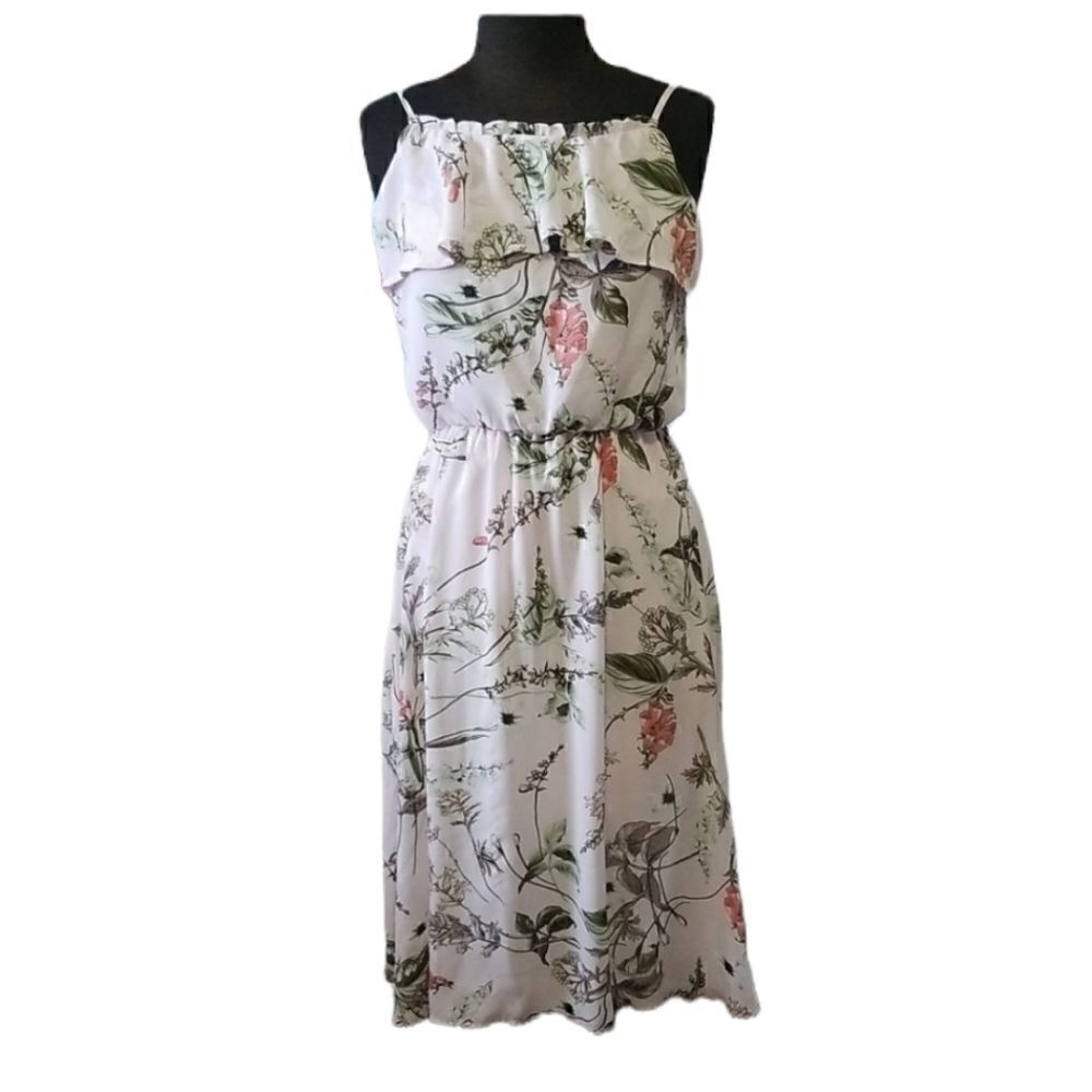 Bobeau Collection Pink Floral Dress size Xsmall